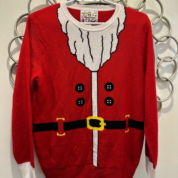 Festive Red Santa Sweater - Picture 2 of 3